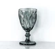 Набор бокалов для вина Glassware 6шт Подарочные цветные стеклянные фужеры для коктейлей 300мл Серый - изображение 1