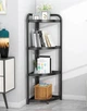 Полка-стеллаж угловая складная 51*35*120см Home M50285 - изображение 1