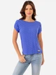 Футболка жіноча U.S. Polo Assn 215840-7F00A (Dazzling Blue) XS Синя (786660546071) - зображення 4