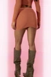 Юбка PrettyLittleThing CNC3297 L оранжевый - изображение 3
