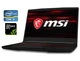 Ноутбук Б/В MSI GF63 Thin / Екран 15,6" FHD IPS / Intel Core i5- 8300H / RAM 8GB / SSD 256GB / Nvidia GeForce GTX1650 MaxQ- 4GB / Для Ігор - зображення 1