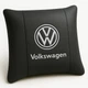 Автомобильная подушка с вышитым логотипом VOLKSWAGEN 35х35 см - изображение 1