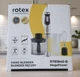 Блендер погружной Rotex RTB-B MegaPower 1500 Вт с насадками миксер, блендер, измельчитель Черный (О48І) - изображение 2