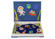 Магнітна головоломка у формі книжки LEAN Toys Космос, картки і магніти (5905214975388) - зображення 2
