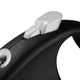 Рулетка Flexi Black Design XS, трос 3 м, чорний - зображення 3
