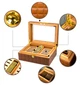 Х'юмідор для 50 сигар «Lubinski» BN Leather Cedar Wood Elc - изображение 4