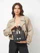 Сумка кросс-боди через плечо женская маленькая Coach Dempsey Tote 22 BG-COA-28 Коричневая 195031481727) - изображение 2