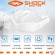 Капа для зубов Shock Doctor Gel Max трёхуровневая защита для спорта белая 11+ - изображение 2