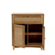 Komoda HOMLA NOTTO z rattanem 74 x 35 x 86 cm (5904183849676) - obraz 5