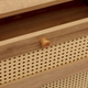 Komoda HOMLA NOTTO z rattanem 74 x 35 x 86 cm (5904183849676) - obraz 8
