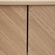 Komoda HOMLA SWEN naturalna z metalowymi nogami 80 x 40 x 88 cm (5904183879109) - obraz 6