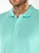 Чоловіча бавовняна футболка-поло Uaclothes S Ментоловий (like33234-134481351) - зображення 5