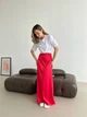 Жіноча шовкова максі спідниця Uaclothes 46-48 Червоний (like33287-135031350) - зображення 2