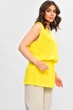 Туника женская однотонная желтого цвета Fashion размер 42-44 (203063) - изображение 2