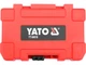 Набор насадок отверточных ударных, PH, PZ, Torx, торц 6,8,10 с держателем 1/4", 37 шт YATO (YT-04616) - изображение 4