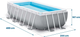 Басейн каркасний Intex 488 x 244 x 107 см 21 в 1 26792 (5903890615246) - зображення 5