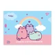 Альбом для рисования А4 скоба с перфорацией YES Pusheen 130589 20 листов - изображение 3