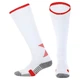 Гетры футбольные юниорские SP-Sport Pro Action 661 размер 34-38 White-Red - изображение 1