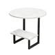 Стіл журнальний Modern Home 2 яруси 40 х 40 х 56 см (M50273-W) Білий - зображення 5