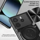 Чехол Magnetic Shield для Xiaomi Redmi Note 14 4G EU Version бампер противоударный с подставкой кольцом Black - изображение 2