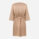 Халат женский Effetto Satin Basic S03200 S Золотистый (2000985275002) - изображение 2
