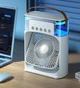 Вентилятор настольный Mini Cooling Fan 9418 с контейнером для льда, белый - изображение 3