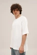 Футболка чоловіча лляна White Біла XL - зображення 2