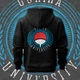 Худи c принтом Наруто - Uchiha Univesity Blue Размер M HD0732-2 - изображение 1