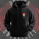 Худі з принтом Наруто - Uchiha Univesity Red Розмір M HD0733-2 - зображення 2