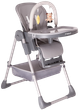 Krzesełko do karmienia Kidnort Jordgubbe szare (5902983625681) - obraz 1