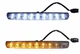 Дневные ходовые огни LED-DRL-L6W 12V 12 LED с функцией поворота водонепроницаемые - изображение 2