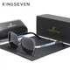 Женские поляризационные солнцезащитные очки KINGSEVEN N7011 Blue - изображение 1