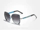 Женские поляризационные солнцезащитные очки KINGSEVEN N7011 Blue - изображение 3