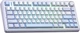 Клавіатура бездротова AULA F75 Leobog Greywood V3 Hot-Swap PBT 2.4G Wireless/BT/USB Blue (6948391208633) - зображення 1