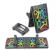 Дошка для віджимань, стійка для бодібілдингу Push Up Rack Board з упорами різним хватом Black - зображення 7