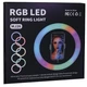 Кольцевая LED лампа USB 26cm для селфи RING LIGHT - изображение 5