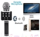 Микрофон для караоке Wster WS-858 Серебро - изображение 4
