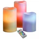 Нічник Luma Candles Color Changing, комплект світлодіодних свічок з ДУ 3 свічки - зображення 1