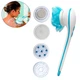 Массажная щетка для тела электрическая, щетка массажная электрическая Spin Spa Brush - изображение 2