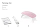 LED+UV Lamp SUN Mini 6W LED лампа для полімеризації гель-лаку - зображення 4