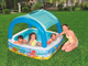 Basenik z daszkiem dmuchany Bestway 140 x 140 x 114 cm 52192 (6942138920529) - obraz 5