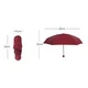 Кишеньковий міні парасольку в капсулі Umbrella рожевий 18 см - зображення 8