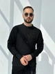Мужская рубашка Intruder на 4 пуговицы S черная - изображение 1