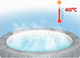 Jacuzzi dmuchane Bestway 196 x 71 cm 6-osobowe 6001N Lay-Z Bali Grey (6941607369715) - obraz 11