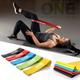 Набір гумок для тренувань One Fitness PBF SET05 5 шт. (5907695536102) - зображення 8