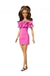 Лялька Barbie "Модниця" в рожевій мінісукні з рюшами колір різнокольоровий Barbie ЦБ-00250284 - зображення 2