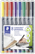 Zestaw markerów permanentnych Staedtler 8 szt (4007817308585) - obraz 1