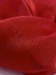 Ткань Органза Жатка Della Bella красная 80г/м2 145см 1пог.м - изображение 2