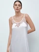 Ночная рубашка женская Effetto Bridal S03403 M Белая (2000985256261) - изображение 5