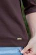 Кофта-лонгслив женская UMON с рукавом 3/4 XL коричневая (М181) - изображение 2